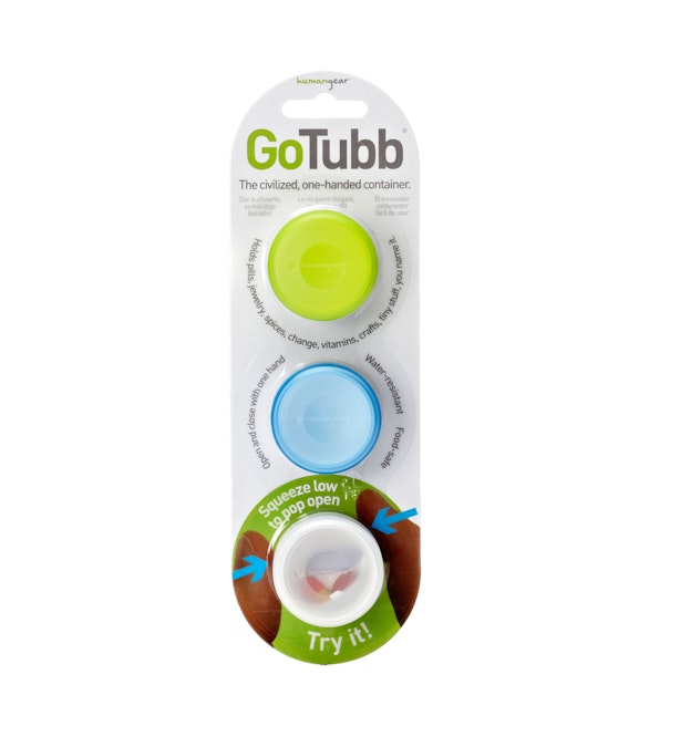 GoTubb, Small – 3 Pack - Handy travel container.