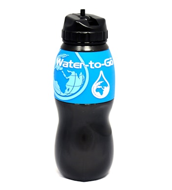 Water To Go Filtration Bottle, Blue Sleeve