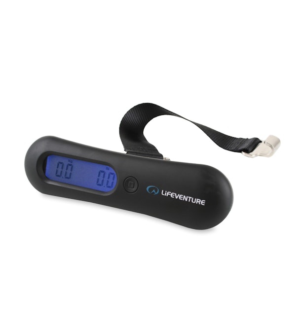 Lifeventure® Digital Luggage Scales - Easy-to-read, portable luggage scales.