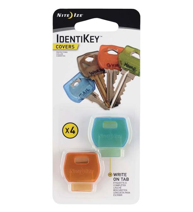 Nite Ize® Identikit Microbiner Key Cover - Flexible, colourful key covers.